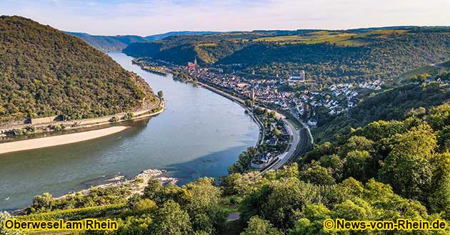 Oberwesel on the Rhine River is a medieval town that has been successfully growing wine for 2000 years.
